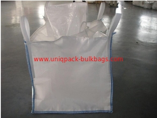 Porcellana Top Bottom Spout Type C FIBC square bottom bulk bags U Panel for packaging inflammable powder fornitore
