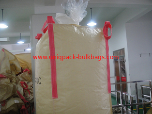 Porcellana il bene durevole di FIBC tessuto pp una massa da 2 tonnellate insacca la borsa di tonnellata con la fodera del PE fornitore